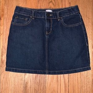 Plain Jean Skirt
